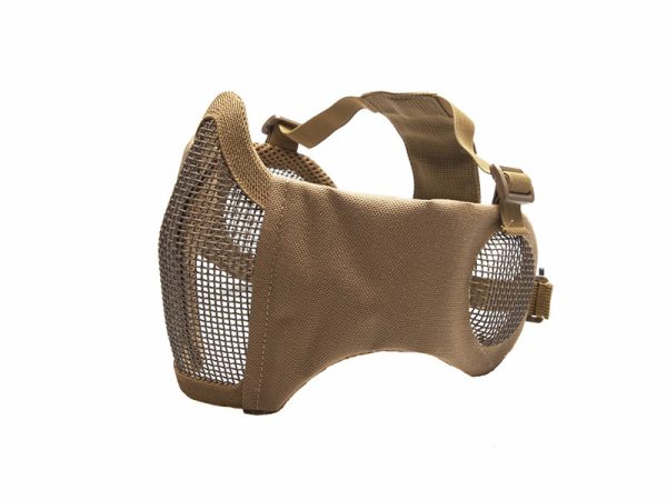 STRIKE Mask MESH V2+ with Ear Protectors - Coyote STRIKE Mask MESH V2+ with Ear Protectors - Coyote
