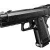TM AAA Hi-Capa 4.3 Blowback (EBB) Battery Pistol - Black