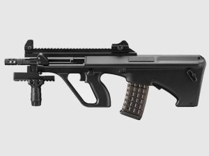 TM Electric AEG Rifle Steyr AUG High Cycle RIS - Black TM Electric AEG Rifle Steyr AUG High Cycle RIS - Black
