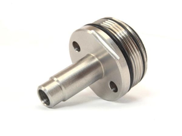 Stainless steel STRAIGHT cylinder head for VSR sniper rifles Stainless steel STRAIGHT cylinder head for VSR sniper rifles
