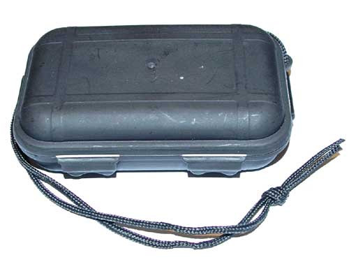 Waterproof box with drawstring 13,5 x 8 x 3,7 cm