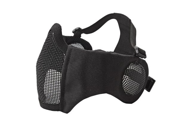 STRIKE Mask MESH V2+ with Ear Protectors - Black STRIKE Mask MESH V2+ with Ear Protectors - Black