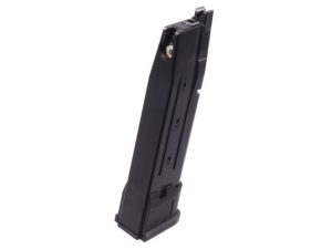 WE Extended Gas Magazine for WE F17 / F18 GBB, 25 BBs - Black WE Extended Gas Magazine for WE F17 / F18 GBB, 25 BBs - Black