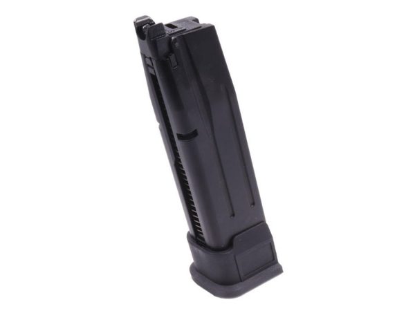 WE Extended Gas Magazine for WE F17 / F18 GBB, 25 BBs - Black WE Extended Gas Magazine for WE F17 / F18 GBB, 25 BBs - Black