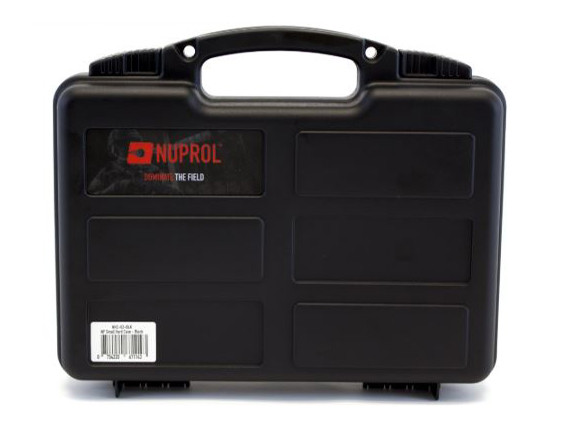 NUPROL Small Hard Case, 31x24.9x8 cm (Wave) - Black NUPROL Small Hard Case, 31x24.9x8 cm (Wave) - Black