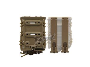 WST Nylon MOLLE 7.62 / AK Magazine Pouch – Tan