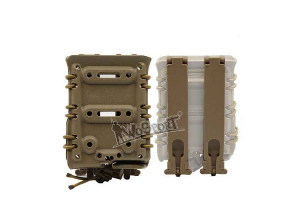 WST Nylon MOLLE 7.62 / AK Magazine Pouch – Tan WST Nylon MOLLE 7.62 / AK Magazine Pouch – Tan