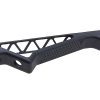 BlackCat Aluminum Angled Grip for Keymod Rail System ( Black )