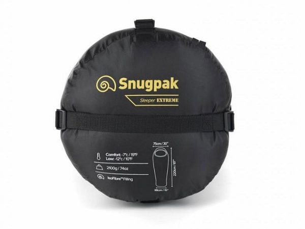Sleeping bag SLEEPER EXTREME Snugpak® - BLACK