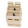 FMA Polymer MOLLE FastMag Pouch for AK / 7.62 Magazines, 2 pcs - Tan