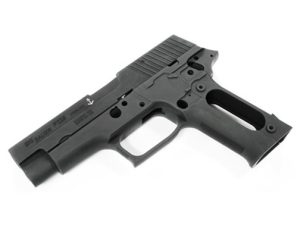 Aluminum Slide & Frame for MARUI P226 Navy (Black/Marking)