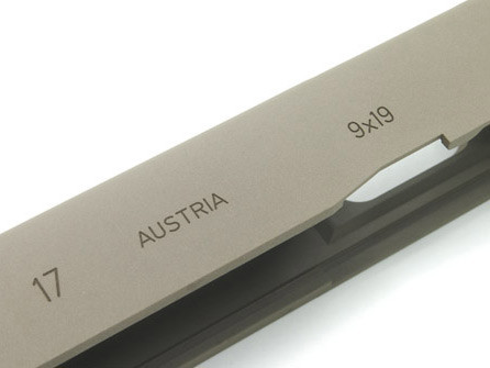 GD CERAKOTE Aluminum Slide for TM G-Series Model 17 GBB - Tan