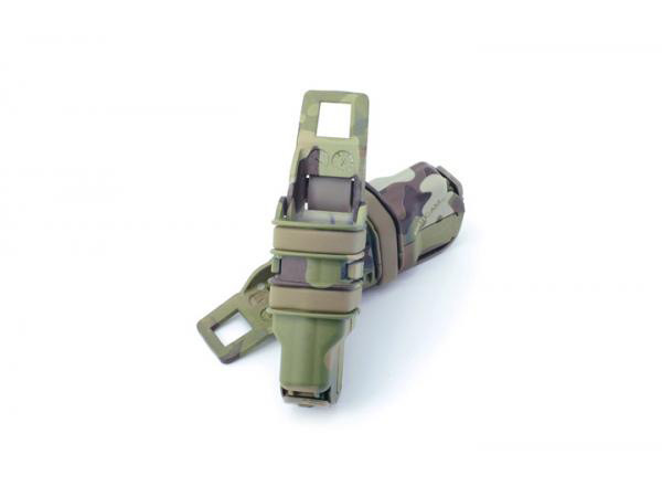 FMA Polymer MOLLE FastMag Pouch for Pistol Magazines, 2 pcs - MC FMA Polymer MOLLE FastMag Pouch for Pistol Magazines, 2 pcs - MC