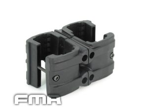 FMA MP7 Adjustable Magazine Double Clip - Black