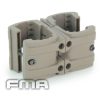 FMA MP7 Adjustable Magazine Double Clip - Tan FMA MP7 Adjustable Magazine Double Clip - Tan