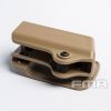 FMA Plastic Pouch for Pistol Magazine 9mm Luger - Tan FMA Plastic Pouch for Pistol Magazine 9mm Luger - Tan