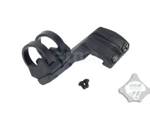 FMA Left Side RIS Mount for Flashlight with a diameter of 20-25 mm - Black FMA Left Side RIS Mount for Flashlight with a diameter of 20-25 mm - Black