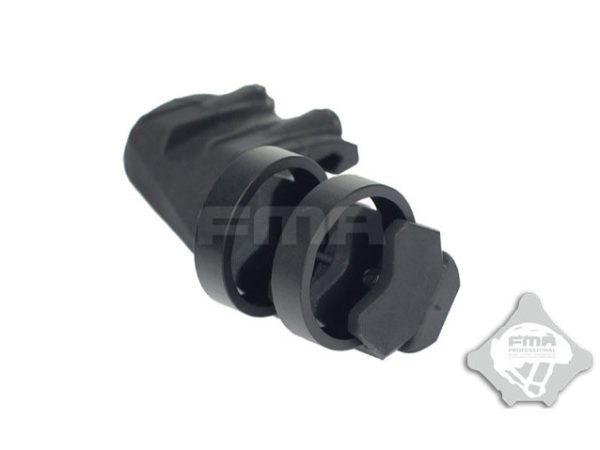 FMA Left Side RIS Mount for Flashlight with a diameter of 20-25 mm - Black FMA Left Side RIS Mount for Flashlight with a diameter of 20-25 mm - Black