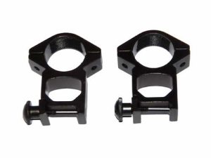 STRIKE Mounting Rings for 25mm Riflescope, High - Black