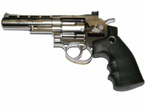 ASG CO2 Dan Wesson 4" Revolver - Silver