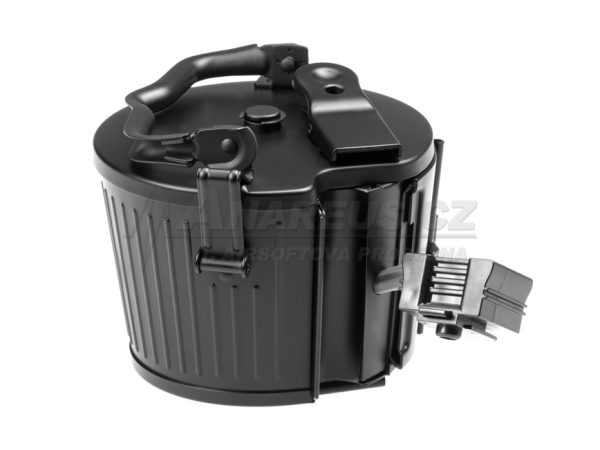 G&G Electric Drum Magazine for MG42, 1700 BBs - Black G&G Electric Drum Magazine for MG42, 1700 BBs - Black