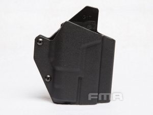 FMA Low Kydex Holster (G-Series with Flashlight ALPC), Right Hand - Black FMA Low Kydex Holster (G-Series with Flashlight ALPC), Right Hand - Black