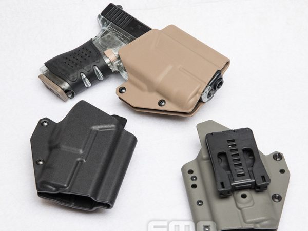FMA Low Kydex Holster (G-Series with Flashlight ALPC), Right Hand - Black FMA Low Kydex Holster (G-Series with Flashlight ALPC), Right Hand - Black