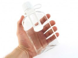 BLS Canteen-Shaped BBs Transport Box, 2000 BBs - Transparent