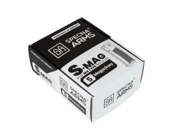 SA Hi-Cap Magazine S-MAG for M4 / AR15, 380 BBs - Tan SA Hi-Cap Magazine S-MAG for M4 / AR15, 380 BBs - Tan