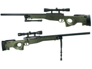 L96 OD + scope and bipod - OD