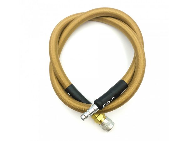 EPeS HPA S&F Braided Hose, 80cm, QD Foster - Coyote