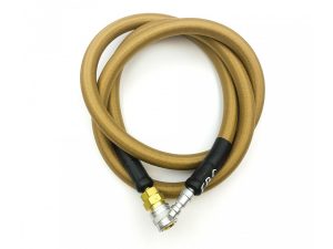 EPeS HPA S&F Braided Hose, 115cm, QD Foster - Coyote