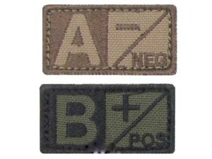 ID. Blood Velcro AB NEG - OD ID. Blood Velcro AB NEG - OD