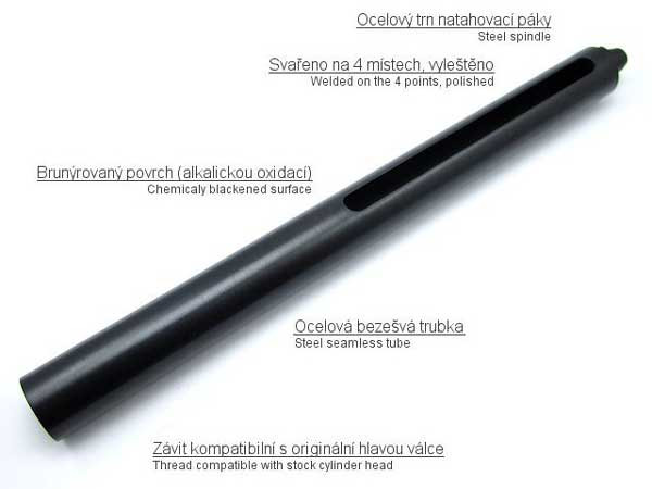 Steel cylinder for Well MB06