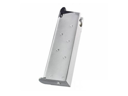 TM magazine for Marui V10 Ultra Compact GBB, 22 BBs - Silver