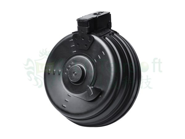 LCT Electric Drum Magazine RPK (AK), 2000 BBs – Black LCT Electric Drum Magazine RPK (AK), 2000 BBs – Black