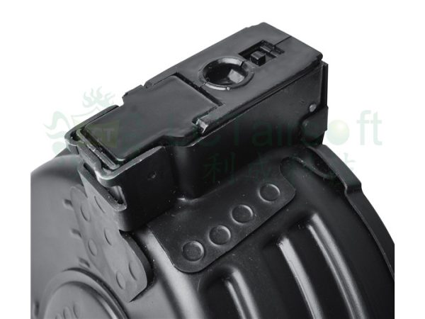LCT Electric Drum Magazine RPK (AK), 2000 BBs – Black LCT Electric Drum Magazine RPK (AK), 2000 BBs – Black