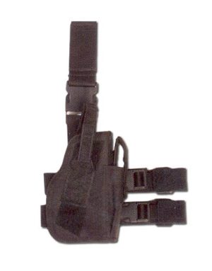 MIL-TEC Tactical Drop-Leg Holster, Right-Handed - Black
