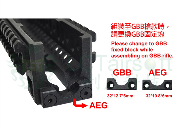 LCT ZB-11 Handguard "Classic" for AK SU
