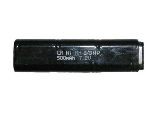ASG NiMH Battery 7.2V, 500 mAh - AEP ASG NiMH Battery 7.2V, 500 mAh - AEP