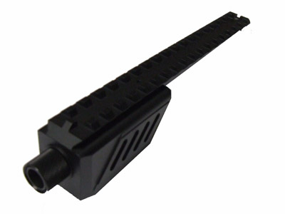 TM RIS Rail and Silencer Adapter for AEP G-Series 18C - Black TM RIS Rail and Silencer Adapter for AEP G-Series 18C - Black