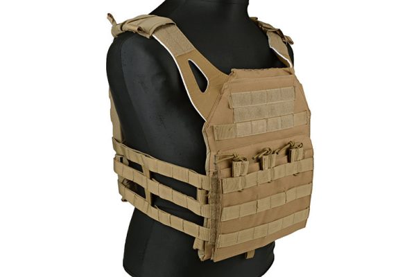 JPC plate carrier 600D vest (TAN) JPC plate carrier 600D vest (TAN)