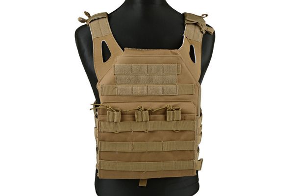 JPC plate carrier 600D vest (TAN) JPC plate carrier 600D vest (TAN)
