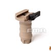 FMA Short Vertical STUBBY Grip with QD RIS Rail Mount - Tan FMA Short Vertical STUBBY Grip with QD RIS Rail Mount - Tan