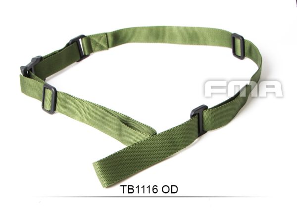 FMA FS1 Two-Point Fast Tightening Sling - Green