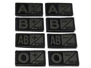 ID. Blood Velcro A NEG - RG ID. Blood Velcro A NEG - RG