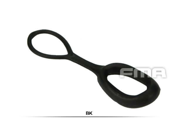FMA Enlarged Zipper Slider Puller, 6 pcs - Black FMA Enlarged Zipper Slider Puller, 6 pcs - Black