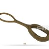 FMA Enlarged Zipper Slider Puller, 6 pcs - Tan