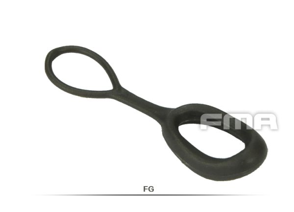 FMA Enlarged Zipper Slider Puller, 6 pcs - Green FMA Enlarged Zipper Slider Puller, 6 pcs - Green