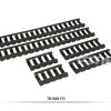 FMA Rubber Ladder Z70 RIS Rail Cover, 6 Pieces - Ranger Green